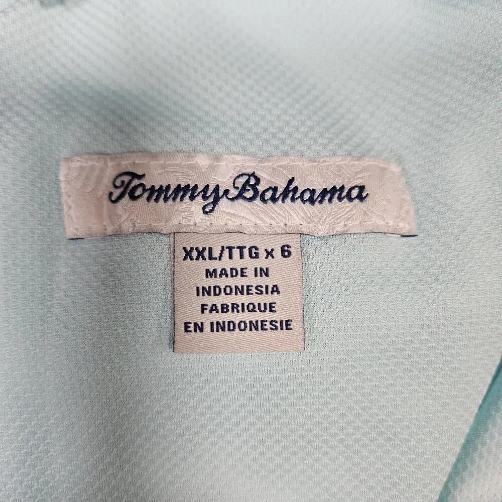 Tommy Bahama Shorts Mens 2XL Blue Floral Lined Drawstring Built-In Brief Swim